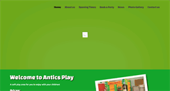 Desktop Screenshot of anticsplay.co.uk